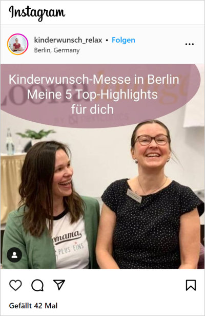 Messe-Highlights der Kinderwunsch-Tage in Berlin 2019