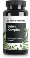 NATURAL ELEMENTS Selen Komplex (Vegane Tabletten)