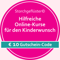 Storchgeflüster: Kinderwunschkurse & Gutscheincode